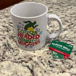 NWT elf ceramic coffee mug